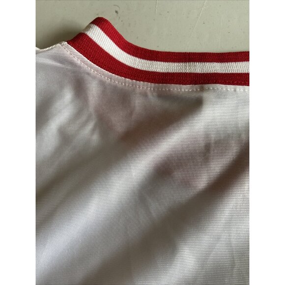 Champion Shooting Shirt Warm Up Men M Red White Blue USA - Picture 8 of 8